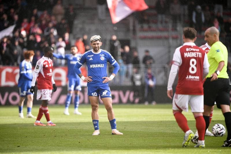 Football. Ligue 1. Stade Brestois 29 - RC Strasbourg Alsace. 13.05.2026