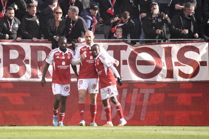 Football. Ligue 1. Stade Brestois 29 - RC Strasbourg Alsace. 13.05.2026