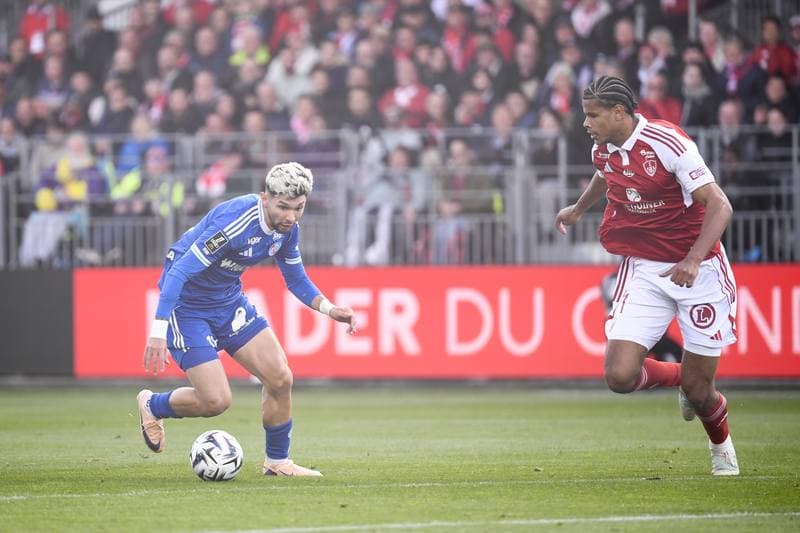 Football. Ligue 1. Stade Brestois 29 - RC Strasbourg Alsace. 13.05.2026