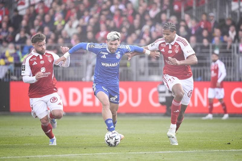 Football. Ligue 1. Stade Brestois 29 - RC Strasbourg Alsace. 13.05.2026