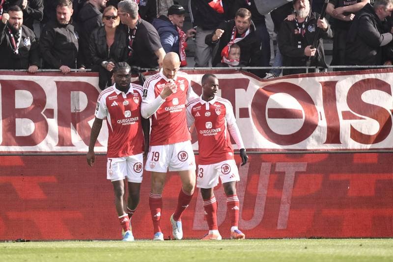 Football. Ligue 1. Stade Brestois 29 - RC Strasbourg Alsace. 13.05.2026