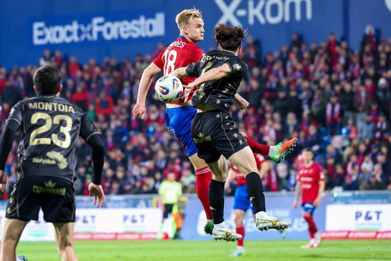 Football. PKO BP Ekstraklasa. Rakow Czestochowa - Jagiellonia Bialystok. 13.05.2026
