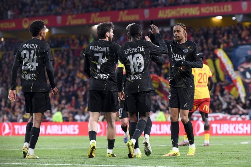 Football. Ligue 1. RC Lens - Paris Saint-Germain. 13.05.2026