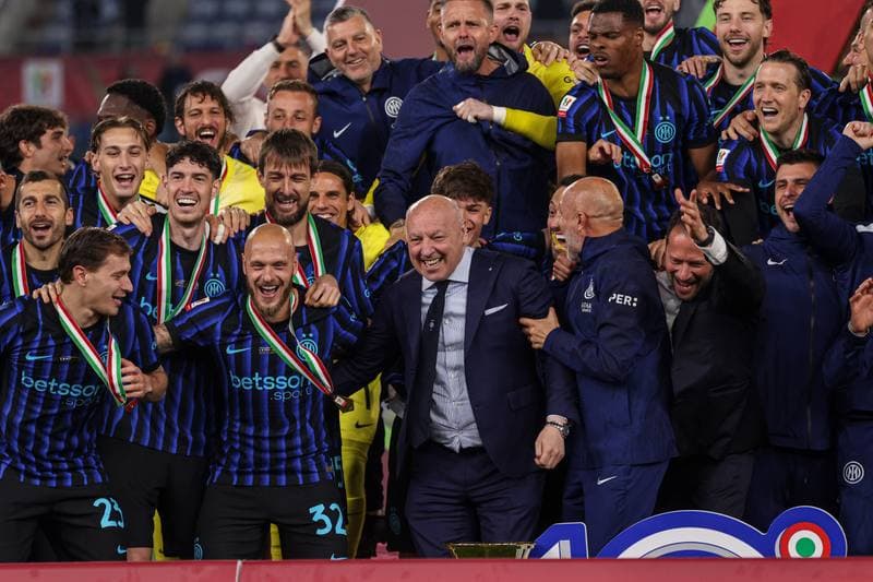 Football. Coppa Italia. Lazio - Inter. 13.05.2026