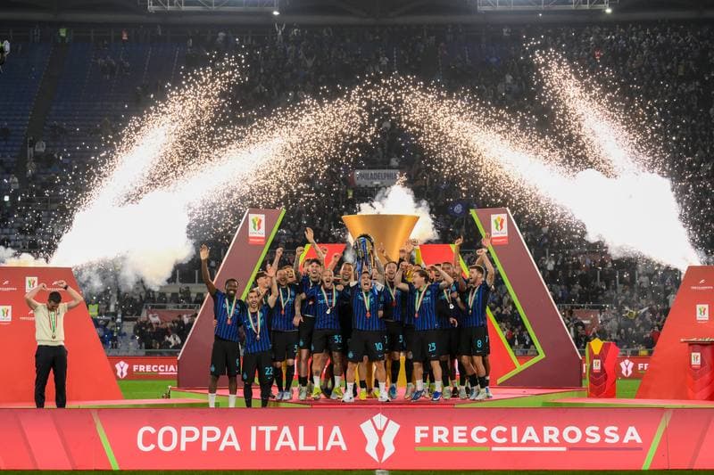 Football. Coppa Italia. Lazio - Inter. 13.05.2026