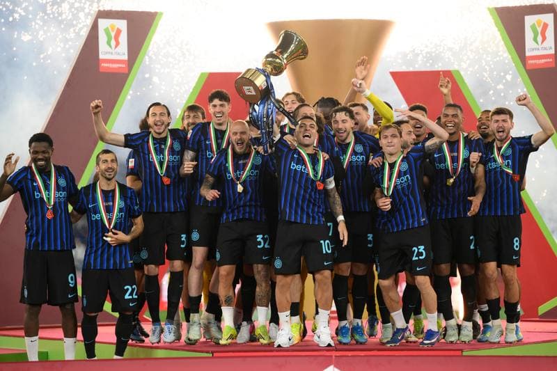 Football. Coppa Italia. Lazio - Inter. 13.05.2026