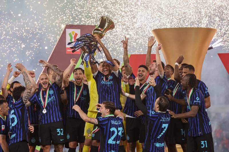 Football. Coppa Italia. Lazio - Inter. 13.05.2026