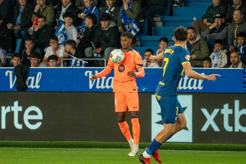 Football. La Liga. Alaves - Barcelona. 13.05.2026