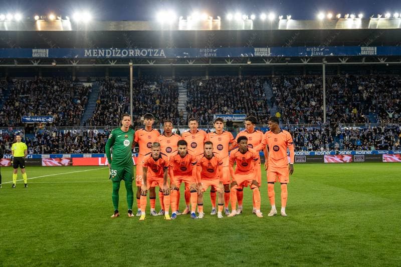 Football. La Liga. Alaves - Barcelona. 13.05.2026