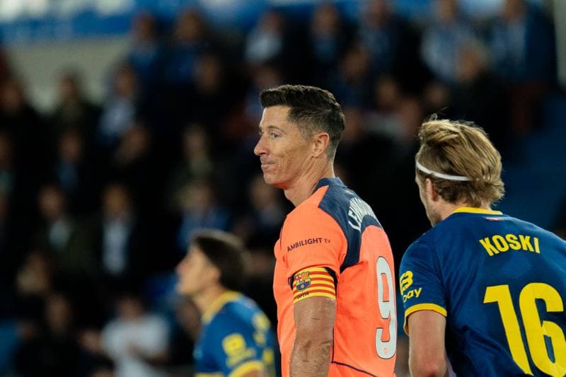 Football. La Liga. Alaves - Barcelona. 13.05.2026