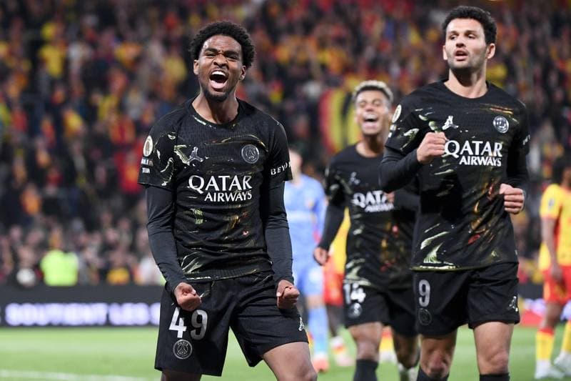 Football. Ligue 1. RC Lens - Paris Saint-Germain. 13.05.2026