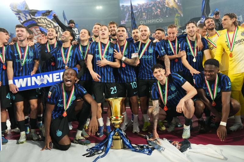Football. Coppa Italia. Lazio - Inter. 13.05.2026