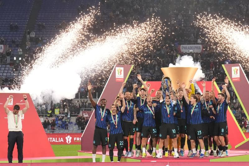 Football. Coppa Italia. Lazio - Inter. 13.05.2026