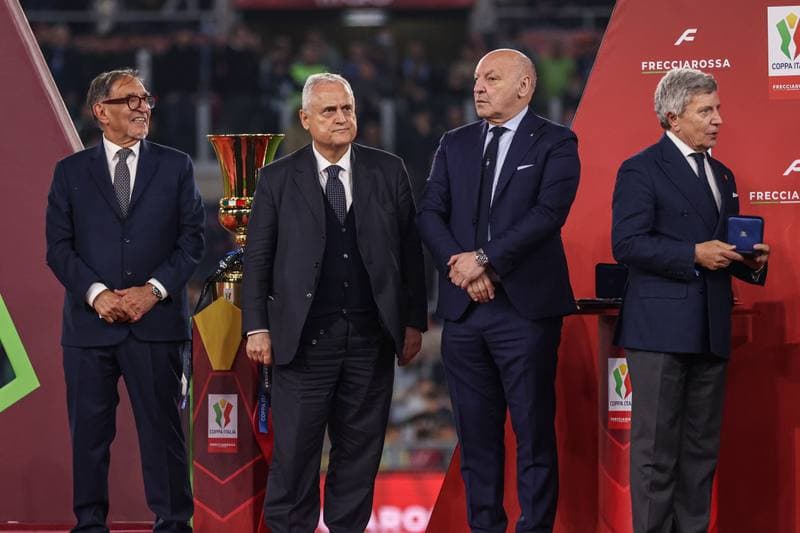Football. Coppa Italia. Lazio - Inter. 13.05.2026
