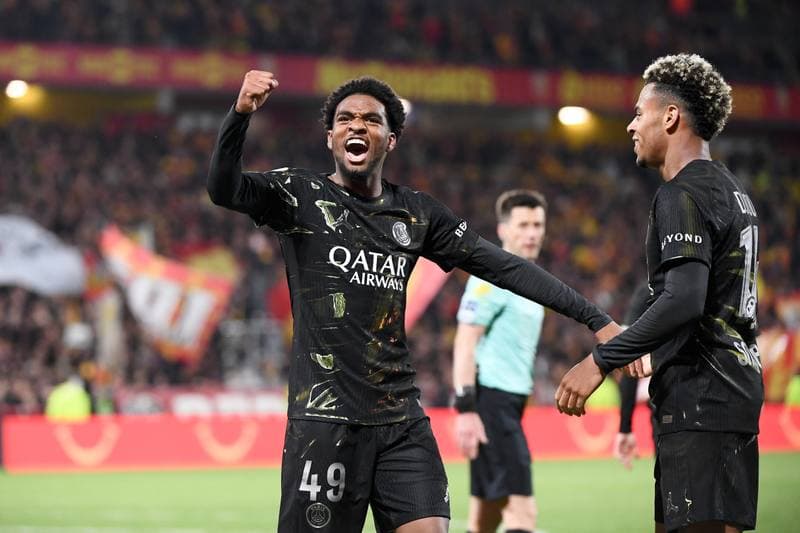 Football. Ligue 1. RC Lens - Paris Saint-Germain. 13.05.2026