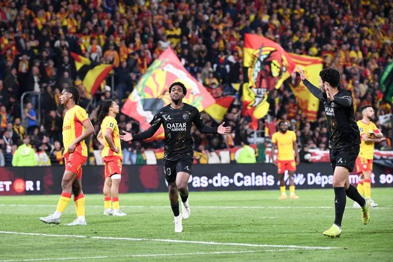 Football. Ligue 1. RC Lens - Paris Saint-Germain. 13.05.2026