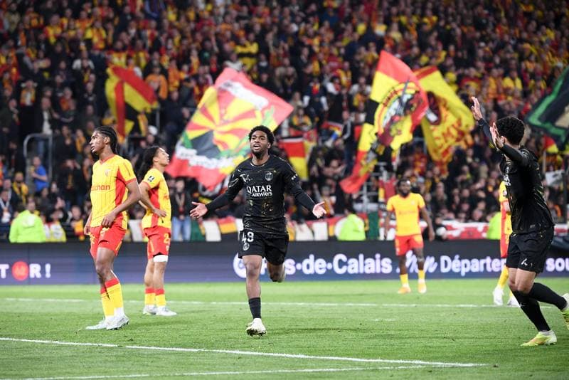 Football. Ligue 1. RC Lens - Paris Saint-Germain. 13.05.2026