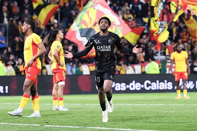 Football. Ligue 1. RC Lens - Paris Saint-Germain. 13.05.2026