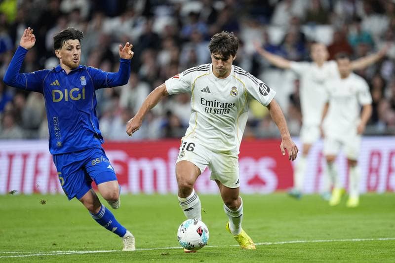 Football. La Liga. Real Madrid - Real Oviedo. 14.05.2026