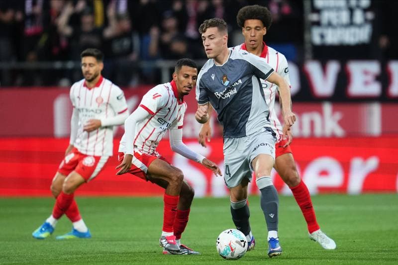 Football. La Liga. Girona FC - Real Sociedad. 14.05.2026