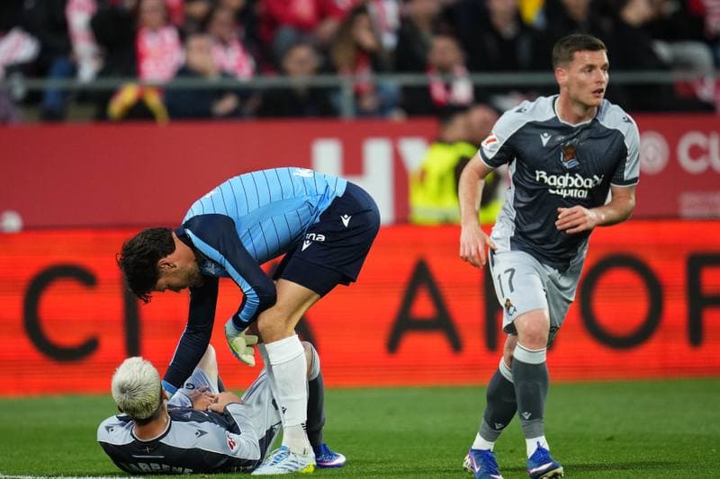 Football. La Liga. Girona FC - Real Sociedad. 14.05.2026