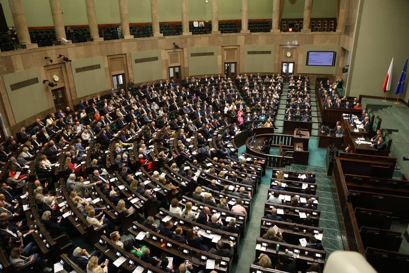 57th Session of the 10th Sejm. Warsaw. 15.05.2026