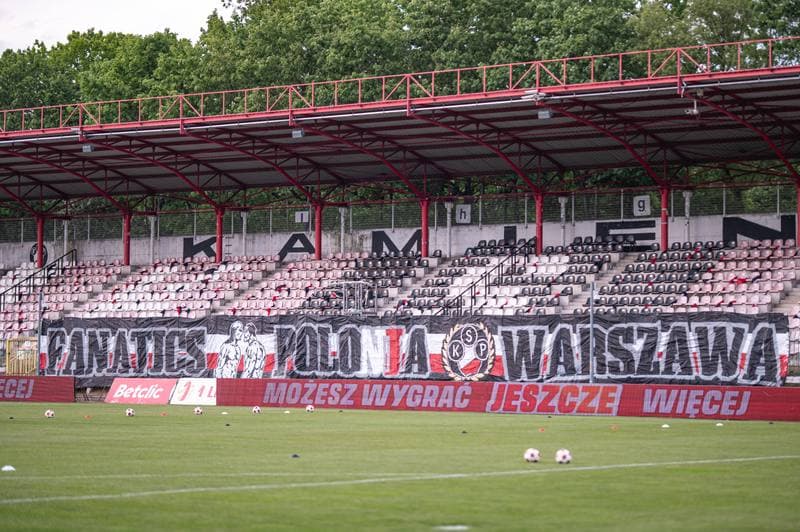Football. Betclic 1 Liga. Polonia Warszawa - Wisla Krakow. 15.05.2026