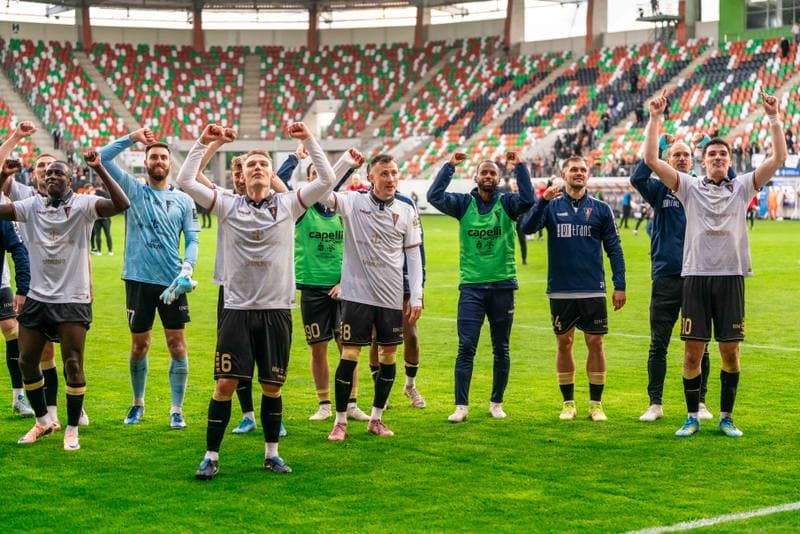 Football. PKO BP Ekstraklasa. Zaglebie Lubin - Pogon Szczecin. 13.05.2026