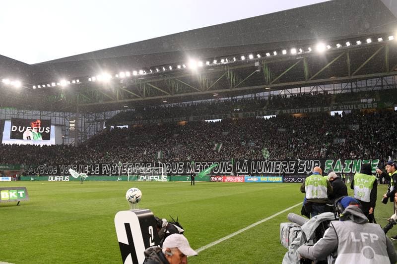 Football. Ligue 2 Play-offs. AS Saint-Etienne - Rodez Aveyron Football. 15.05.2026