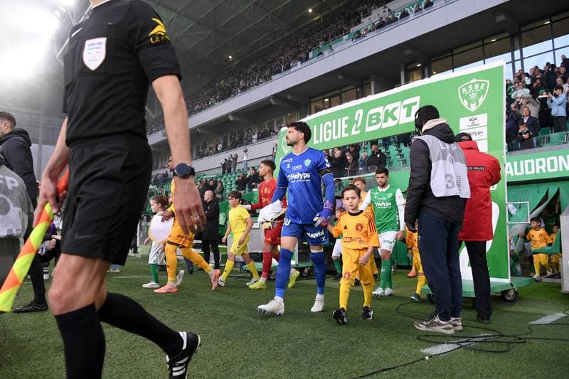 Football. Ligue 2 Play-offs. AS Saint-Etienne - Rodez Aveyron Football. 15.05.2026