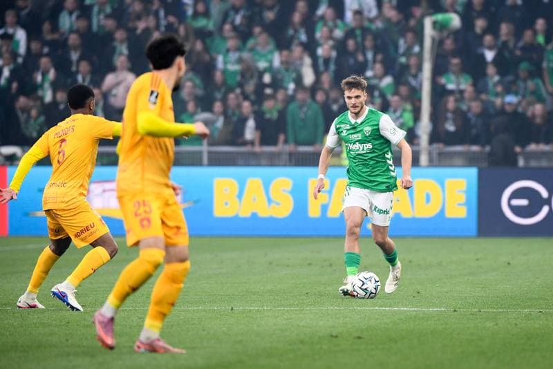 Football. Ligue 2 Play-offs. AS Saint-Etienne - Rodez Aveyron Football. 15.05.2026