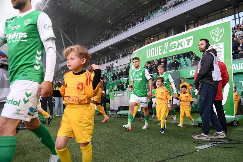 Football. Ligue 2 Play-offs. AS Saint-Etienne - Rodez Aveyron Football. 15.05.2026