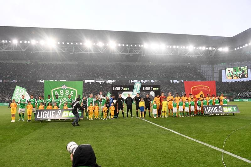 Football. Ligue 2 Play-offs. AS Saint-Etienne - Rodez Aveyron Football. 15.05.2026