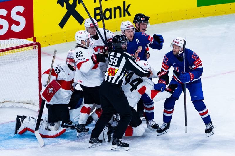 Ice Hockey. IIHF Ice Hockey World Championship. United States - Switzerland. 15.05.2026