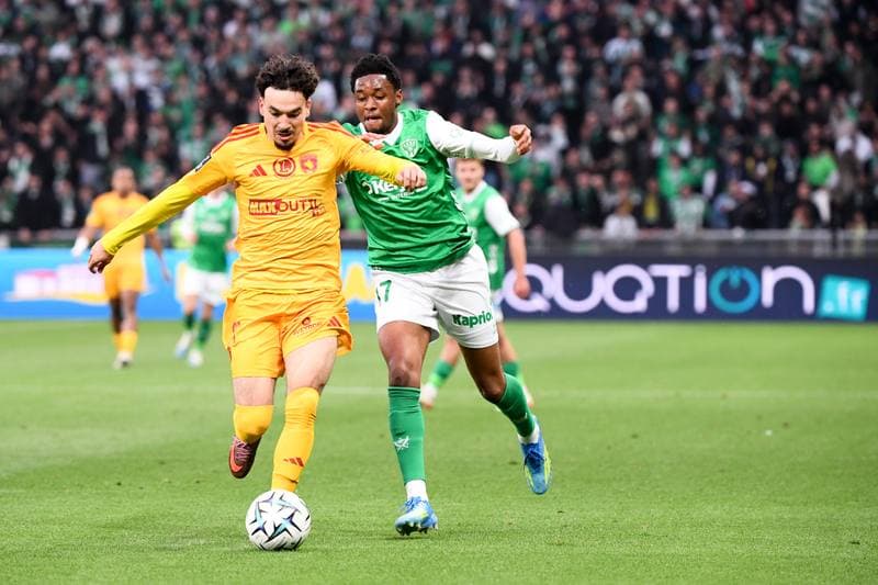 Football. Ligue 2 Play-offs. AS Saint-Etienne - Rodez Aveyron Football. 15.05.2026