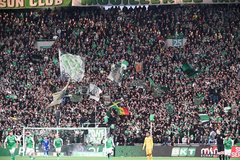 Football. Ligue 2 Play-offs. AS Saint-Etienne - Rodez Aveyron Football. 15.05.2026