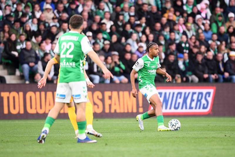 Football. Ligue 2 Play-offs. AS Saint-Etienne - Rodez Aveyron Football. 15.05.2026