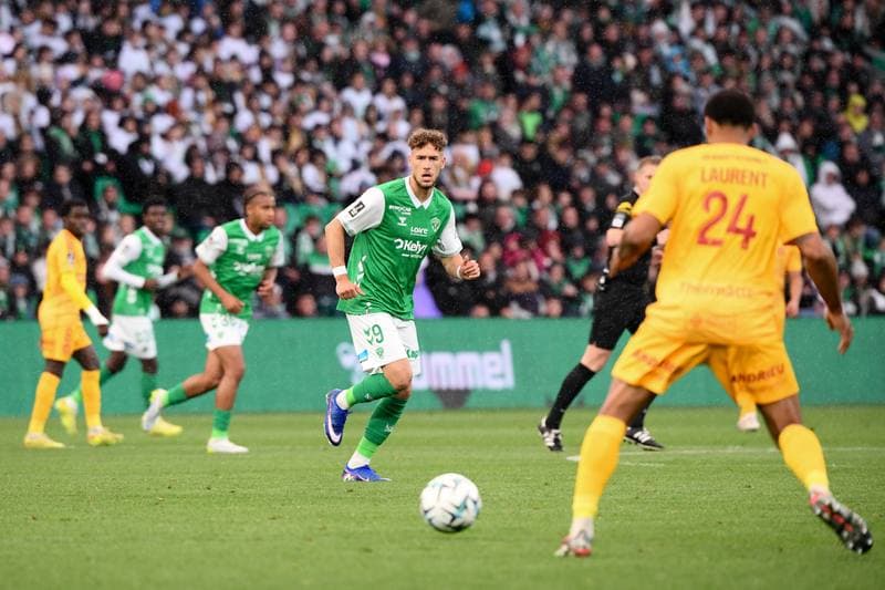 Football. Ligue 2 Play-offs. AS Saint-Etienne - Rodez Aveyron Football. 15.05.2026