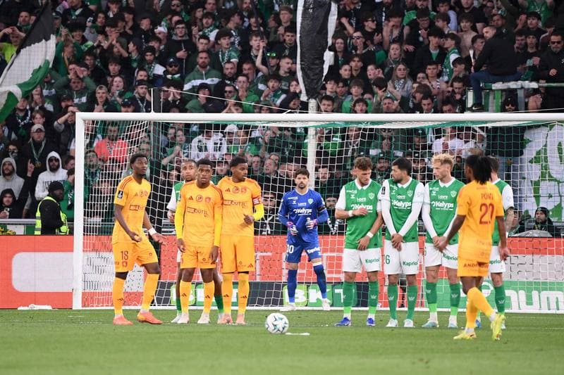 Football. Ligue 2 Play-offs. AS Saint-Etienne - Rodez Aveyron Football. 15.05.2026