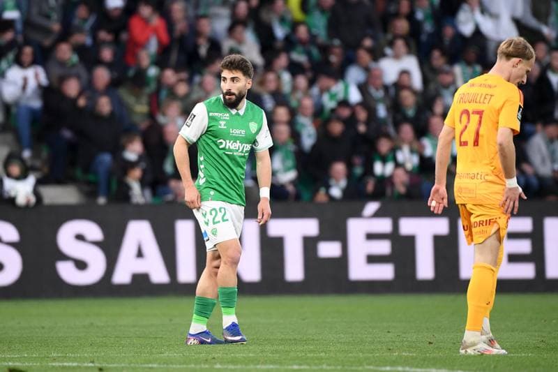 Football. Ligue 2 Play-offs. AS Saint-Etienne - Rodez Aveyron Football. 15.05.2026