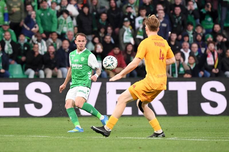 Football. Ligue 2 Play-offs. AS Saint-Etienne - Rodez Aveyron Football. 15.05.2026