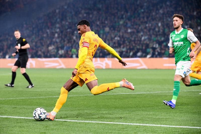 Football. Ligue 2 Play-offs. AS Saint-Etienne - Rodez Aveyron Football. 15.05.2026