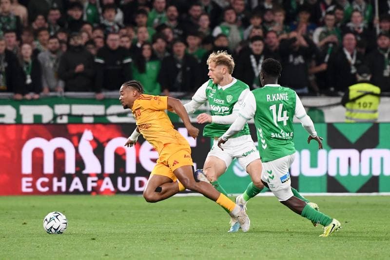 Football. Ligue 2 Play-offs. AS Saint-Etienne - Rodez Aveyron Football. 15.05.2026