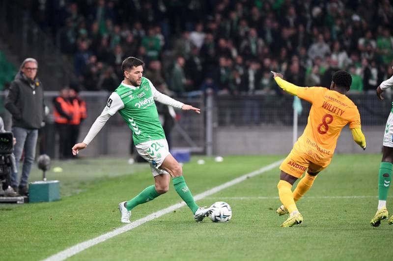 Football. Ligue 2 Play-offs. AS Saint-Etienne - Rodez Aveyron Football. 15.05.2026