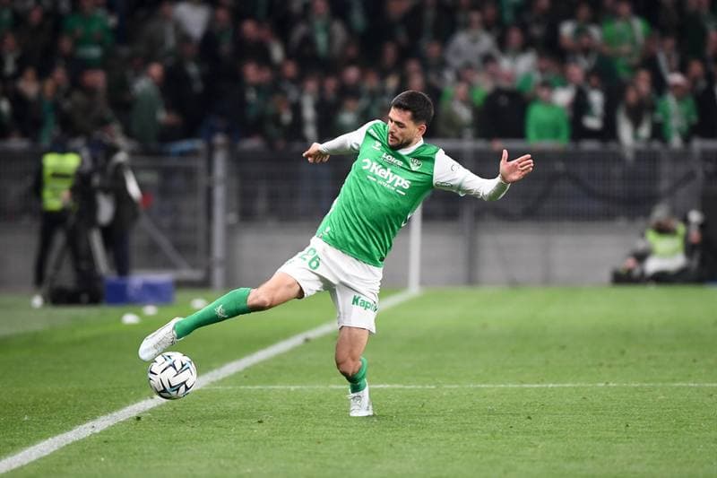 Football. Ligue 2 Play-offs. AS Saint-Etienne - Rodez Aveyron Football. 15.05.2026