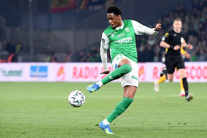 Football. Ligue 2 Play-offs. AS Saint-Etienne - Rodez Aveyron Football. 15.05.2026