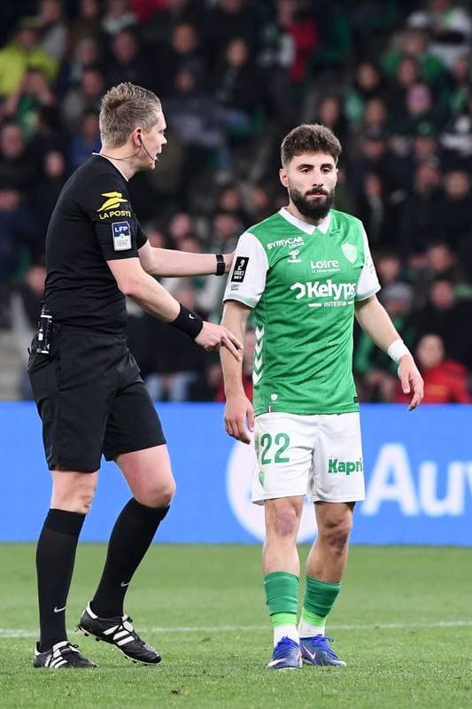 Football. Ligue 2 Play-offs. AS Saint-Etienne - Rodez Aveyron Football. 15.05.2026