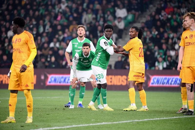 Football. Ligue 2 Play-offs. AS Saint-Etienne - Rodez Aveyron Football. 15.05.2026