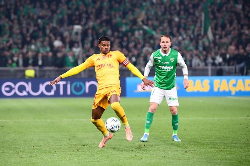 Football. Ligue 2 Play-offs. AS Saint-Etienne - Rodez Aveyron Football. 15.05.2026