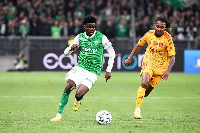 Football. Ligue 2 Play-offs. AS Saint-Etienne - Rodez Aveyron Football. 15.05.2026